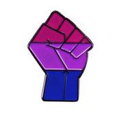 Bisexual Power Enamel Pin